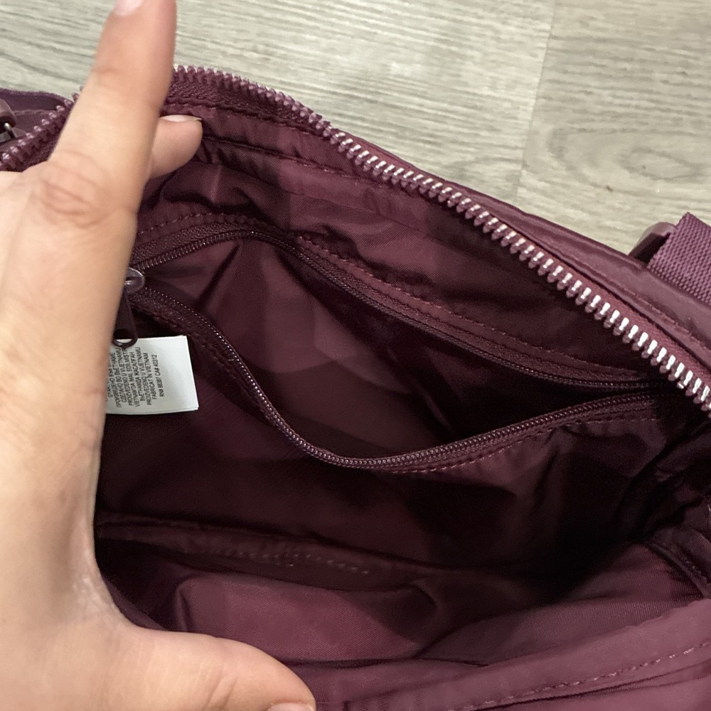 adidas Ivy Park Harness Bag Maroon/Solar Orange FW19 GK7382 - Picture 6 of 7
